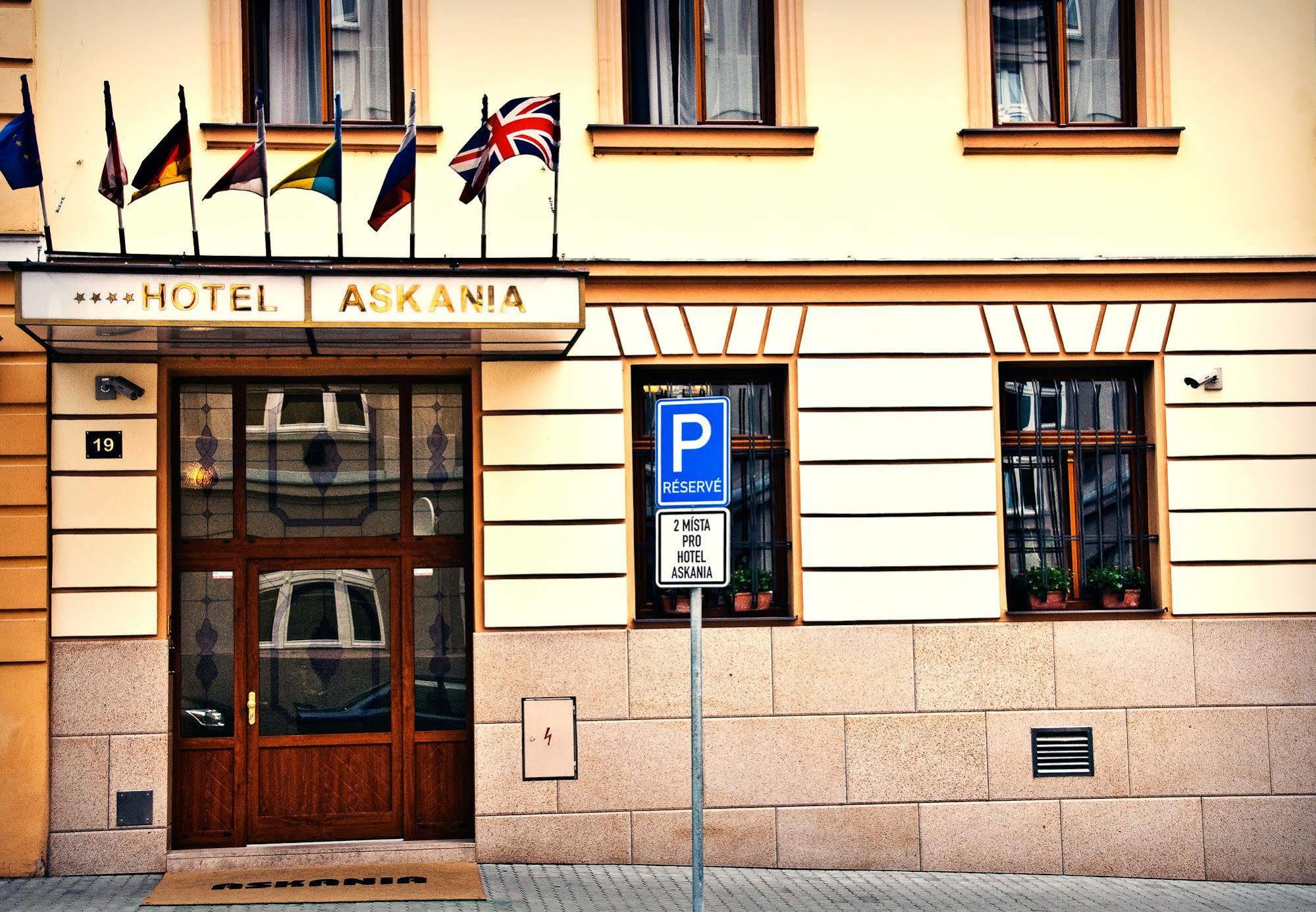 Hotel Askania Praga Exterior foto
